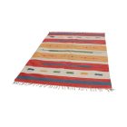 Indiai modern Kilim szőnyeg pamutból 140x200