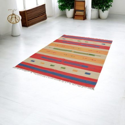 Indiai modern Kilim szőnyeg pamutból 170x240