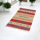 Indiai modern Kilim szőnyeg pamutból 70x140