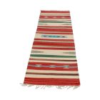 Indiai modern Kilim futószőnyeg pamutból 60x240