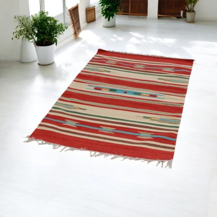 Indiai modern Kilim szőnyeg pamutból 90x150
