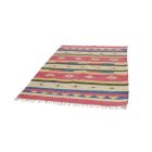Indiai modern Kilim szőnyeg pamutból 140x200
