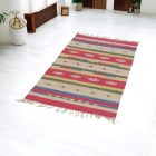 Indiai modern Kilim szőnyeg pamutból 70x140