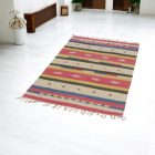 Indiai modern Kilim szőnyeg pamutból 90x150