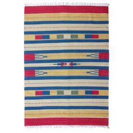 Indiai modern Kilim szőnyeg pamutból 120x180