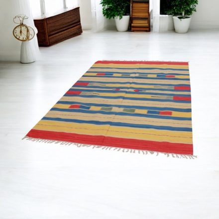 Indiai modern Kilim szőnyeg pamutból 170x240