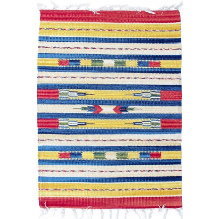 Indiai modern Kilim szőnyeg pamutból 60x90