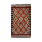 Chobi Kilim szőnyeg 84x132 kézi szövésű afgán gyapjú kilim