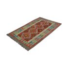 Kilim szőnyeg Chobi 155x98 kézi szövésű afgán gyapjú Kilim