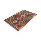 Kilim szőnyeg Chobi 151x103 kézi szövésű afgán gyapjú kilim