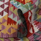 Kilim szőnyeg Chobi 149x101 kézi szövésű afgán gyapjú kilim