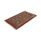 Etnikai Kilim szőnyeg Chobi 160x103 kézi szövésű afgán gyapjú kilim