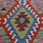 Kézi szövésű Kilim szőnyeg Chobi 142x100 afgán gyapjú kilim