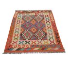 Kilim szőnyeg Chobi 158x102 kézi szövésű afgán gyapjú kilim