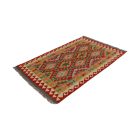 Kilim szőnyeg Chobi 155x101 kézi szövésű afgán gyapjú Kilim