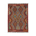 Kézi szövésű Kilim szőnyeg Chobi 138x103 afgán gyapjú kilim