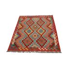 Kézi szövésű Kilim szőnyeg Chobi 138x103 afgán gyapjú kilim