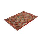 Kézi szövésű Kilim szőnyeg Chobi 138x103 afgán gyapjú kilim
