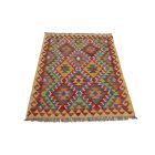 Chobi Kilim szőnyeg 143x99 kézi szövésű afgán gyapjú kilim