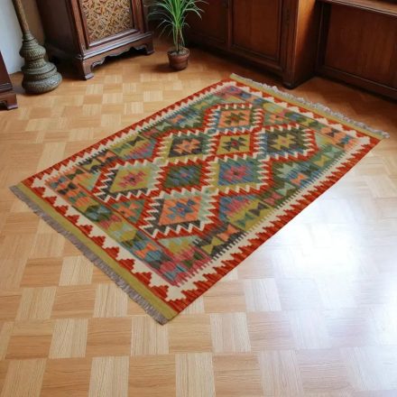 Kilim szőnyeg Chobi 151x100 kézi szövésű afgán gyapjú kilim