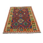 Kilim szőnyeg Chobi 152x102 kézi szövésű afgán gyapjú kilim