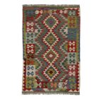 Kilim szőnyeg Chobi 155x101 kézi szövésű afgán gyapjú Kilim