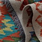 Chobi Kilim szőnyeg 140x96 kézi szövésű afgán gyapjú kilim