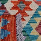 Chobi Kilim szőnyeg 201x288 kézi szövésű afgán gyapjú kilim