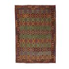 Chobi Kilim szőnyeg 253x360 kézi szövésű afgán gyapjú kilim