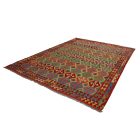 Chobi Kilim szőnyeg 253x360 kézi szövésű afgán gyapjú kilim