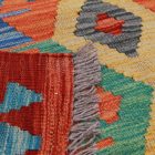 Chobi Kilim szőnyeg 253x360 kézi szövésű afgán gyapjú kilim