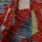 Chobi Kilim szőnyeg 245x340 kézi szövésű afgán gyapjú kilim