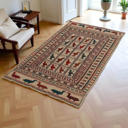 Nomád Kilim szőnyeg Adarskan 130x193 Kelim falvédő szőnyeg