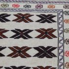 Nomád Kilim szőnyeg Adarskan 126x177 Kelim falvédő szőnyeg