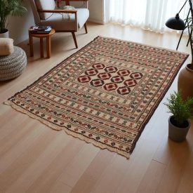   Nomád Kilim szőnyeg Adarskan 123x191 Kelim falvédő szőnyeg