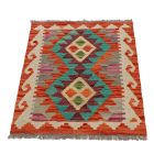 Kilim szőnyeg Chobi 81x61 kézi szövésű afgán gyapjú kilim