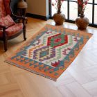 Etnikai Kilim szőnyeg Chobi 95x67 kézi szövésű afgán gyapjú kilim
