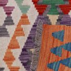 Etnikai Kilim szőnyeg Chobi 95x67 kézi szövésű afgán gyapjú kilim