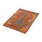 Kézi szövésű Kilim szőnyeg Chobi 62x86 afgán gyapjú kilim