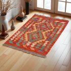 Kilim szőnyeg Chobi 61x88 kézi szövésű afgán gyapjú kilim