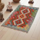 Chobi Kilim szőnyeg 94x59 kézi szövésű gyapjú kilim
