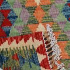 Kilim szőnyeg Chobi 92x64 kézi szövésű afgán gyapjú kilim
