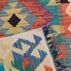 Kézi szövésű Kilim szőnyeg Chobi 63x84 afgán gyapjú kilim