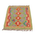 Etnikai Kilim szőnyeg Chobi 95x64 kézi szövésű afgán gyapjú kilim