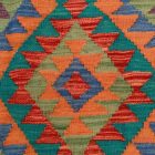 Etnikai Kilim szőnyeg Chobi 95x60 kézi szövésű afgán gyapjú kilim
