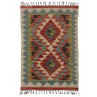 Kilim szőnyeg Chobi 65x98 kézi szövésű afgán gyapjú kilim