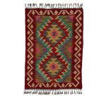 Kilim szőnyeg Chobi 85x60 kézi szövésű afgán gyapjú kilim