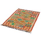 Afgán Kilim szőnyeg 120x88 kézi szövésű etnikai kilim