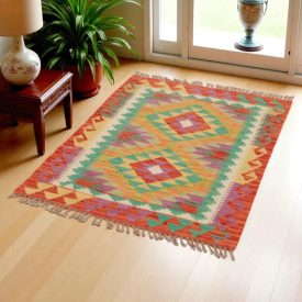Kézi szövésű Kilim szőnyeg Chobi 121x84 etnikai kilim