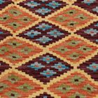 Kilim szőnyeg Chobi 88x120 kézi szövésű afgán gyapjú kilim